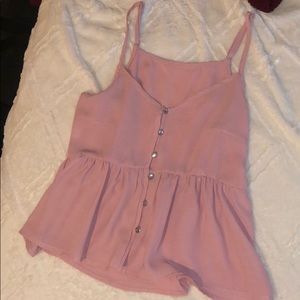 Pink tank top
